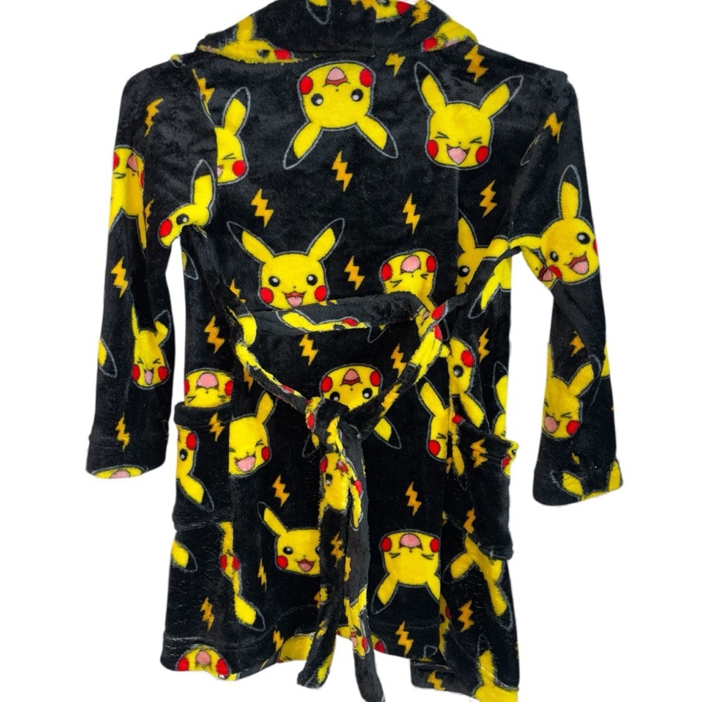 Pokemon Pikachu Black and Yellow Robe - Picture 5 of 8
